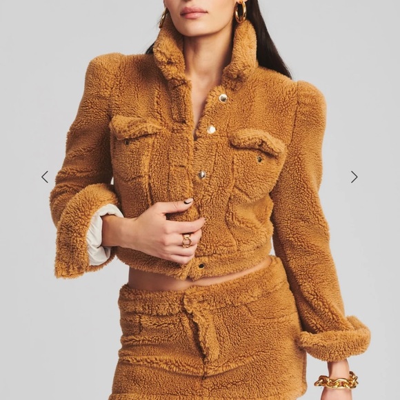 Retrofete Teddy Brie Jacket - Picture 2 of 6